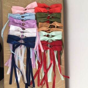 Bow hair clip bundle